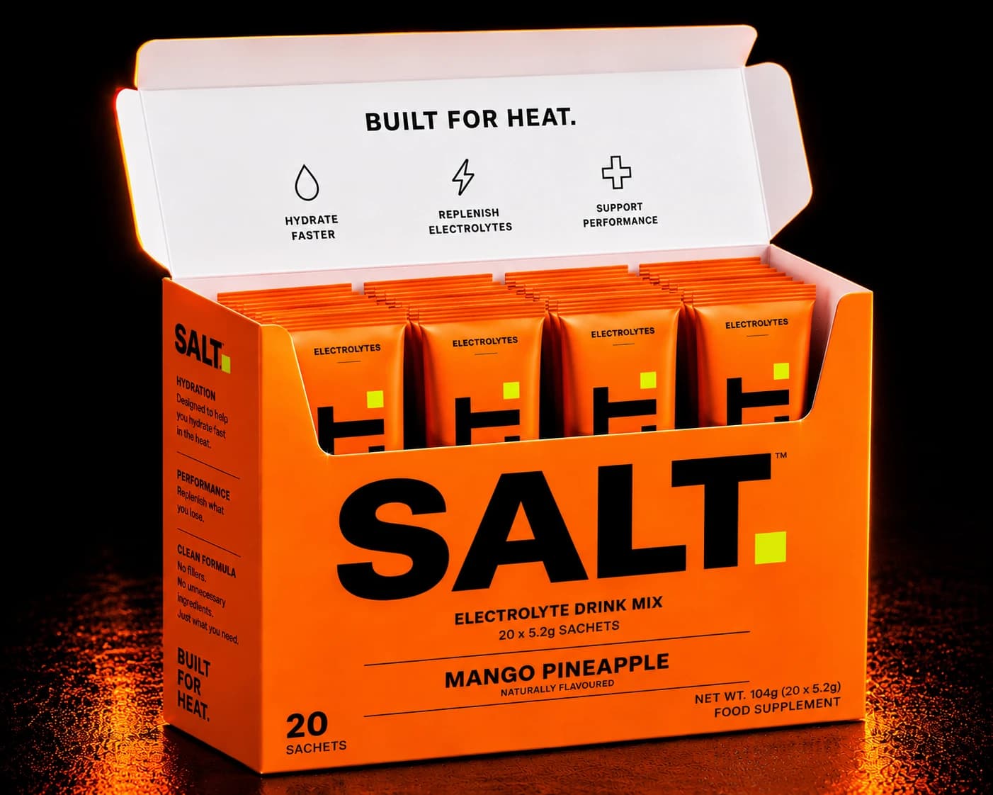 SOLT Mango Pineapple — 20-sachet box